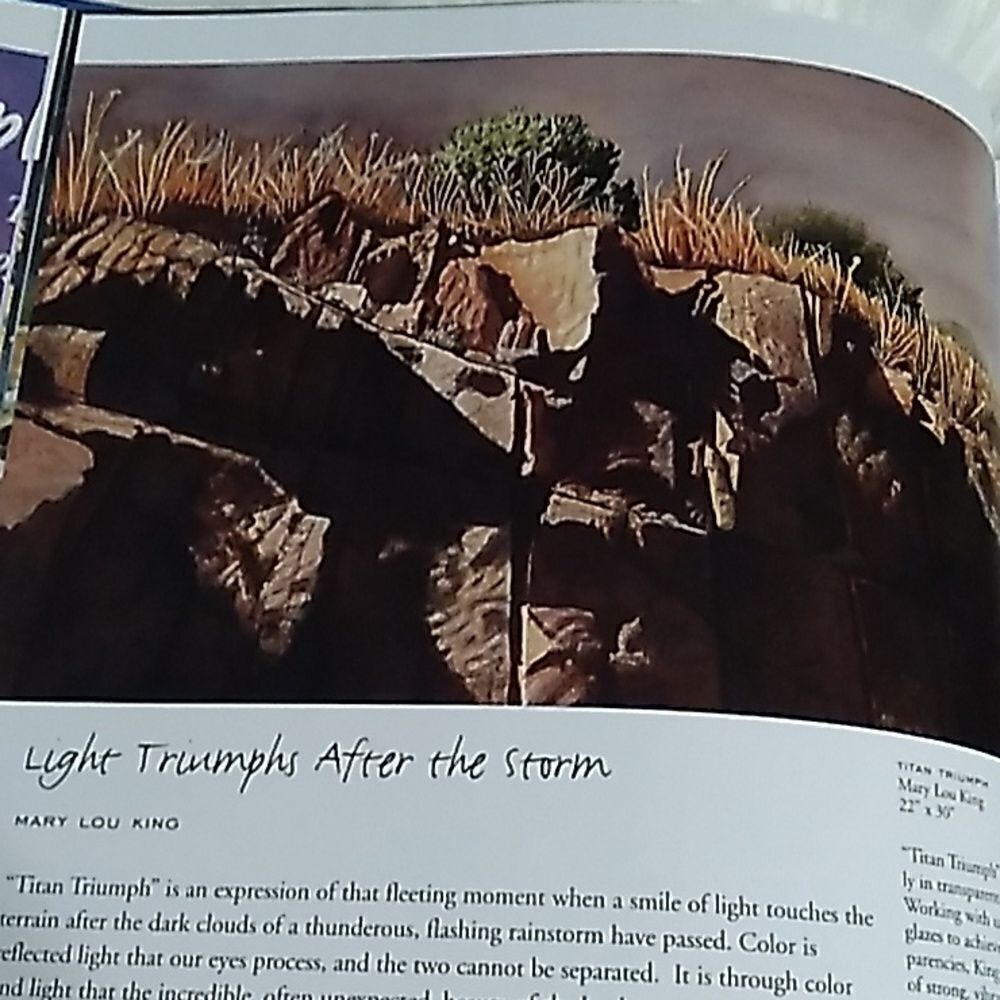 SPLASH 4 the spendlor of light hardcover artist watercolor coffeetable book - Picture 6 of 13